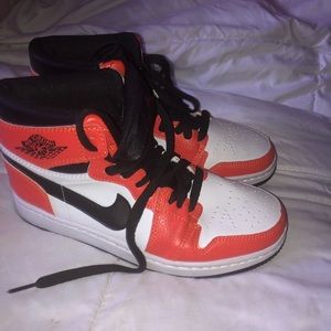 Orange high Jordan 1s
